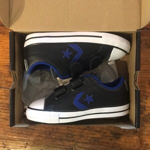 Brand New in Box Leather Converse All Stars